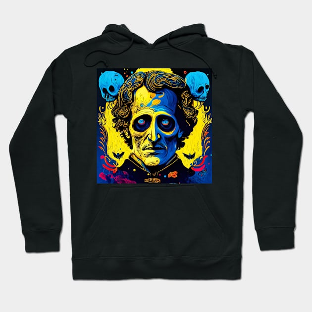 "Psychedelic Haunts: Unique and Colorful Halloween Horrors" Hoodie by Hexen_3